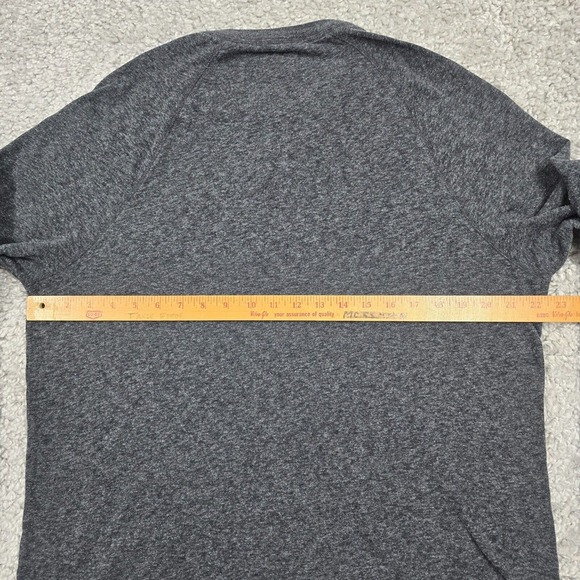 Faherty Shirt Mens XL Gray Henley Long Sleeve Pullover‎ Cotton Stretch Casual - Picture 7 of 10